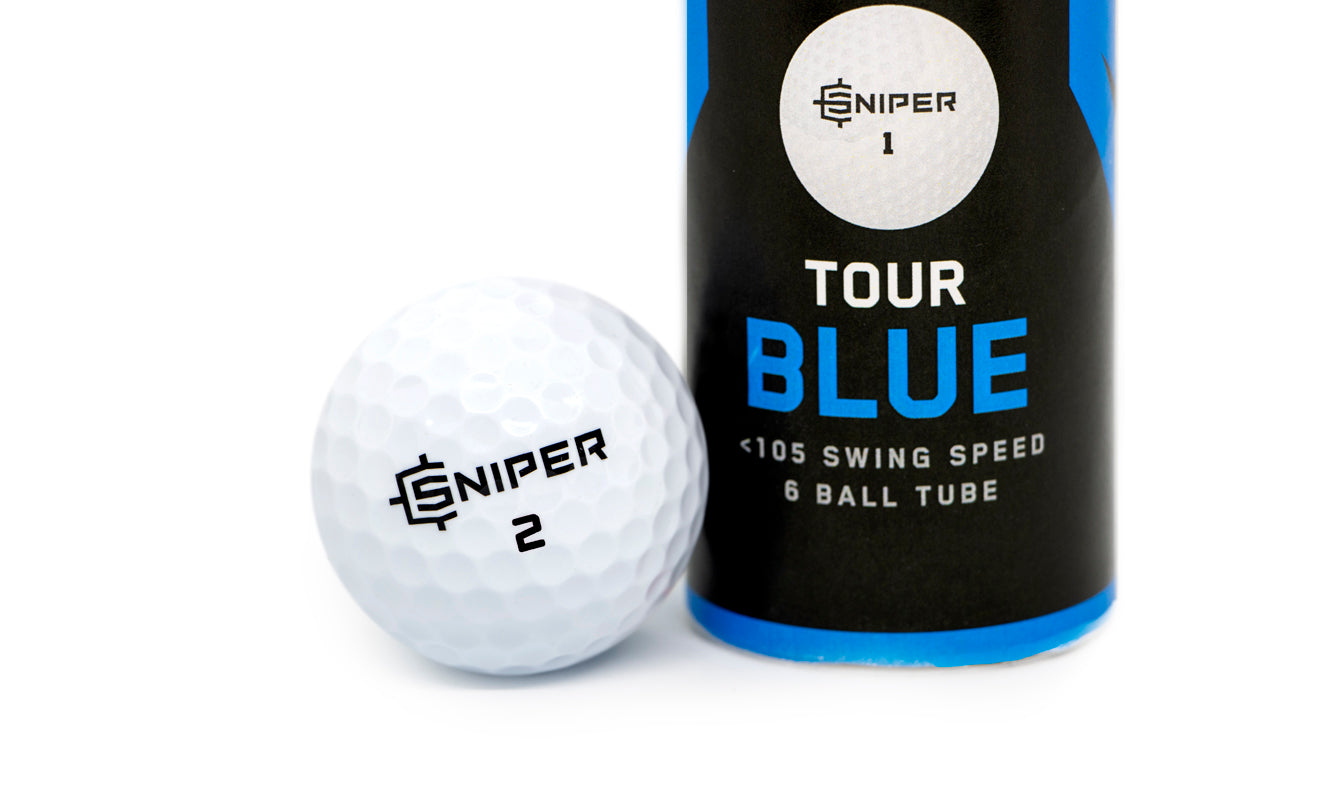 Sniper Golf Balls - Tour Blue