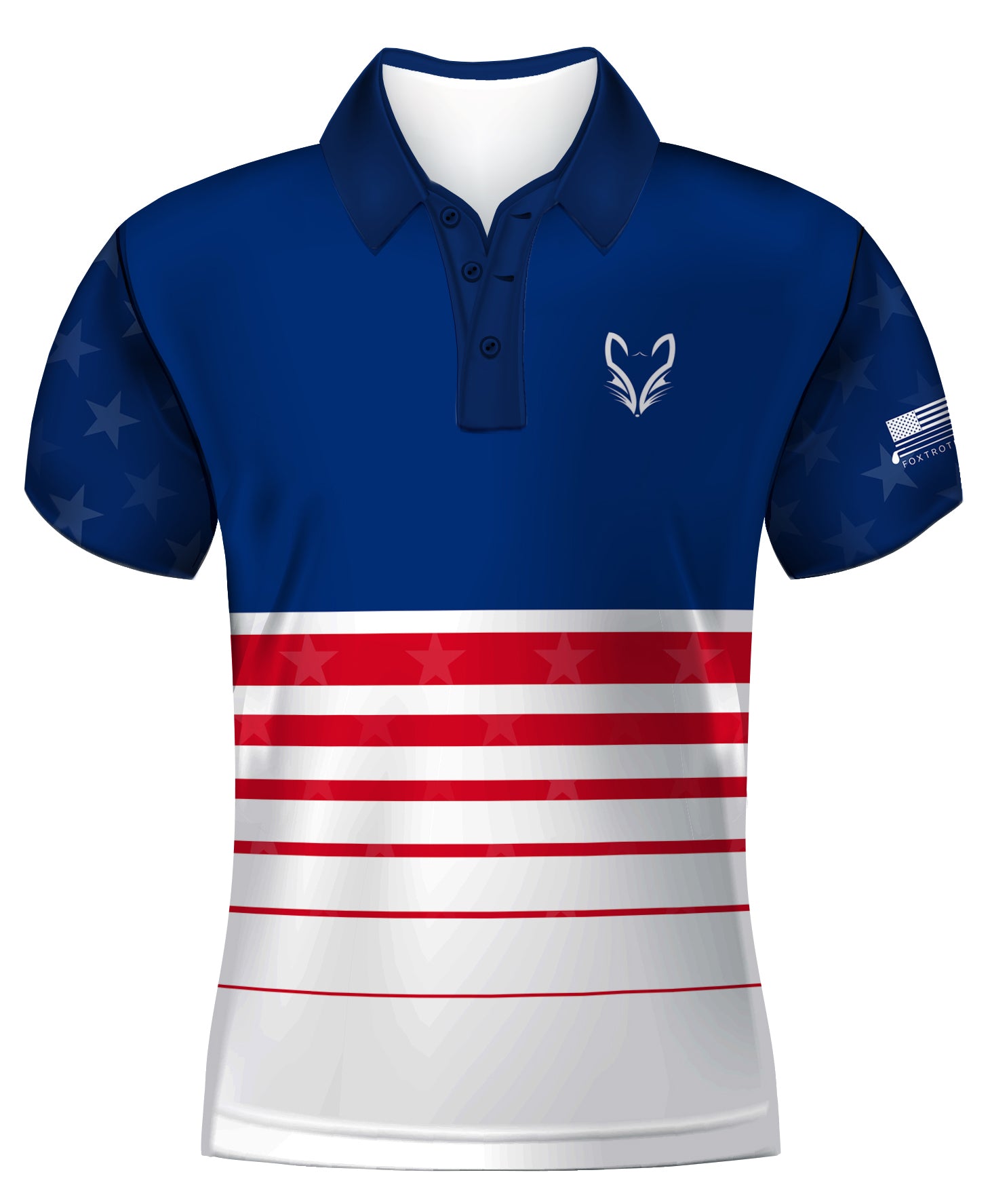 PRE ORDER U.S.A. Polo - MADE IN U.S.A. - Foxtrot Golf